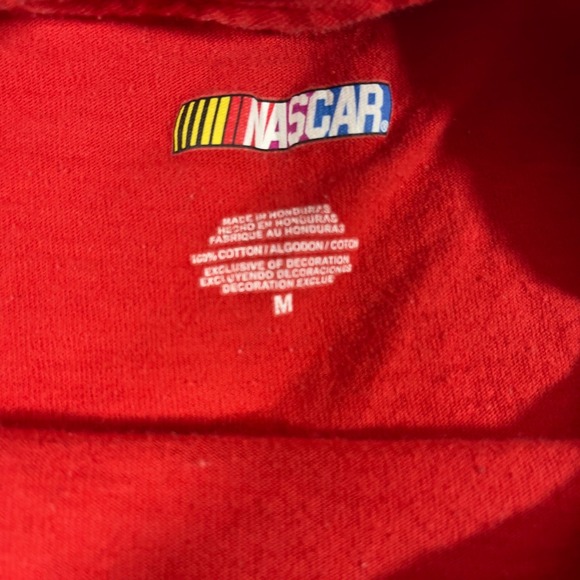Vtg Tony Stewart NASCAR Racing T Shirt Office Depot #14 Red Medium - Picture 3 of 4